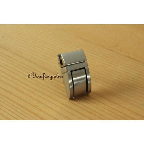 Purse lock wallet Thumb latch tongue clasp matte nickel 1 1/8 inch x 5/8 inch P3