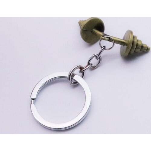 Hot Fashion Accessorie Keychain Dumbbell Discus Barbell Key Ring Fitness Charm Key Chain Designer Gift Coach Souvenir Gift