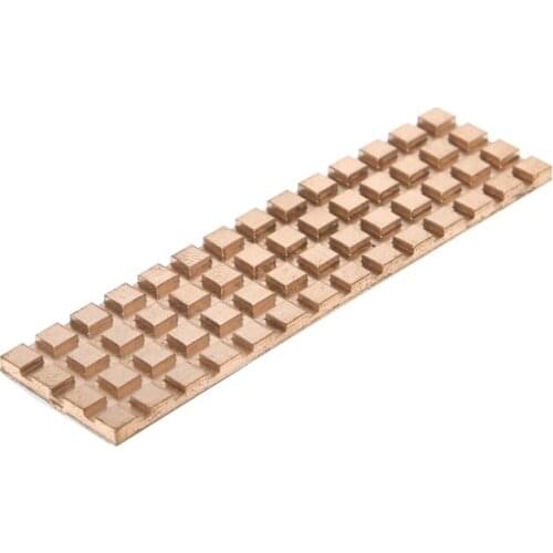 Copper Heatsink Thermal Conductive Adhesive For M.2 2280 PCI-E NVME SSD Thermal Pad Cooler Radiator