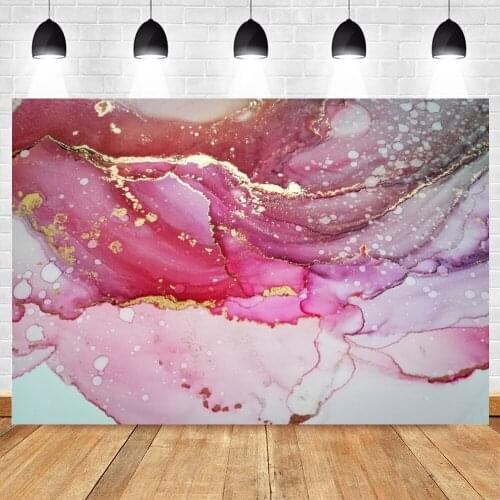 Marble Texture Backdrops Photography For Video Food Pets Banner For Photo Studio Photo Background Baby Shower Photophone Props