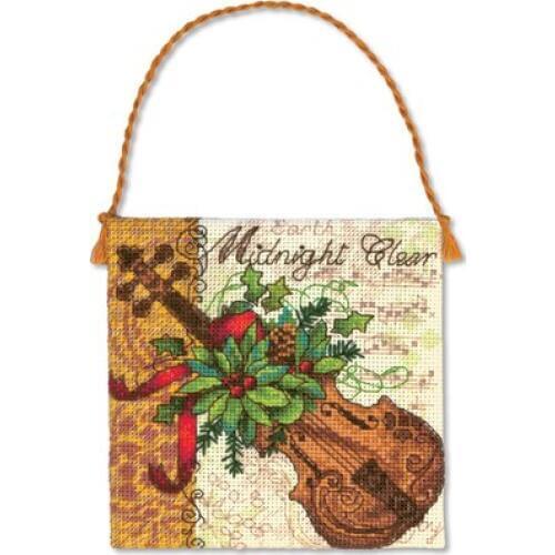 Bonnie Rabbit - Birthday cross stitch kit Animal cotton thread Love lock canvas stitching embroidery Dim08872violin ornament