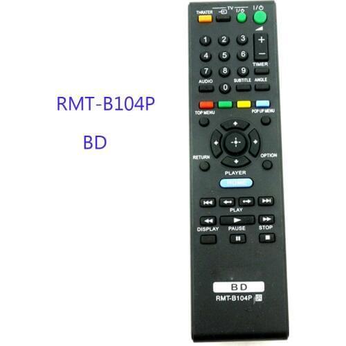 New RMT-B104P Remote Control For Sony BD blu-player BDP-BX57 BDP-S470 BDP-S360 S460 S485 S490 BDP-S185 S300 S301 S350 S370