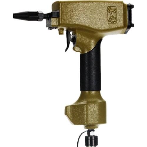 Pneumatic perforating gun color steel shed plate perforating gun metal sheet metal punching punching air nail gun