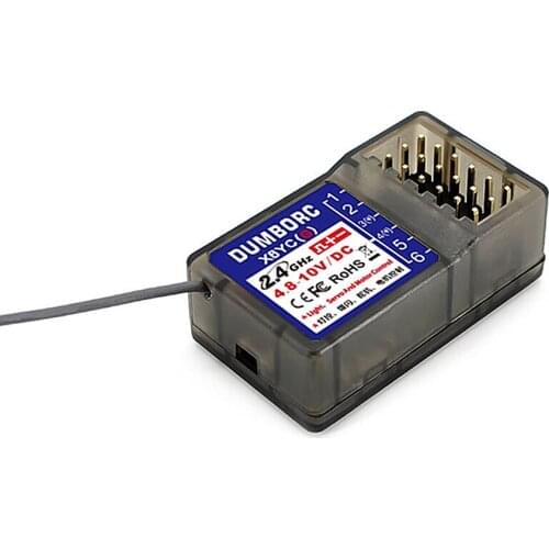 DUMBORC X6YC / X6YCG 2.4G 6CH Radio Control Receiver for DUMBORC X6 Transmitter RC Nitro Car Part