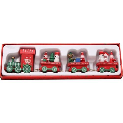 Christmas Gifts Small Train Childrens Small Decorations Box Packaging