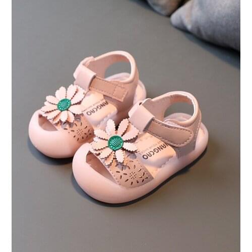 Girls Sandals 0-1-3 Years Old Girls Princess Shoes Summer Girls Baotou Shoes Baby Toddler Shoes Kids Shoes for Girl Sandals