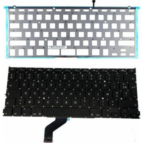 YALUZU NEW For Apple MacBook Pro 13" Retina A1425 backlit Azerty French FR Keyboard