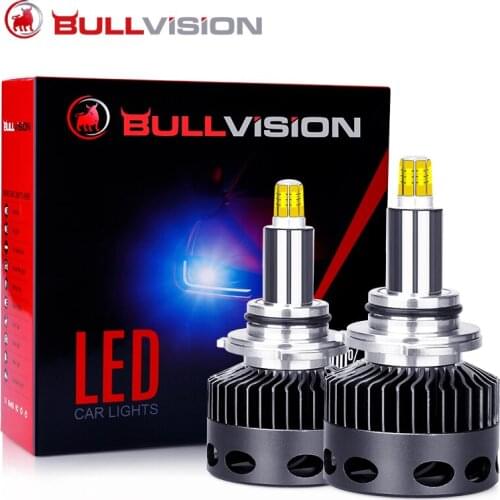 2Pcs 30000LM 360 H7 LED Car Headlight Mini size Bulb H8 H1 HB3 HB4 9005 9006 H11 CSP Lamp lampada 6500K White Auto 12V fog light