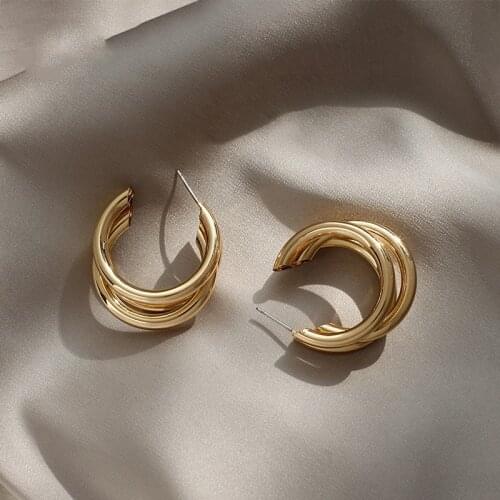 2020fashion Luxury Jewelry Earrings Statement Dangle Big Earrings Gold Valentines Day Gift Party for Women Geometric Trendy