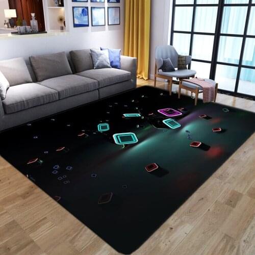 3D Living Room Bedroom Carpets Kids Room play Decoration Area Rug Children Home Anti-Slip Large Carpet Hallway Bedside Floor Mat