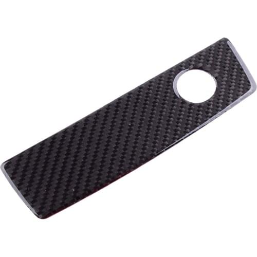 Car Co-pilot Storage Box Handle Cover Trim Sticker LHD Carbon Fiber Fit for Dodge Challenger 2008 2009 2010 2011 2012 2013 2014