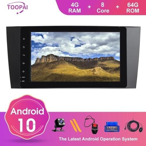 TOOPAI Android 10 For Mercedes Benz Sprinter W203 CLK200 CLK22 Viano Vito Auto Radio Stereo Navigation GPS Multimedia Player New