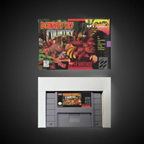 Donkey Country Kong - RPG Game Card Battery Save US Version Retail Box