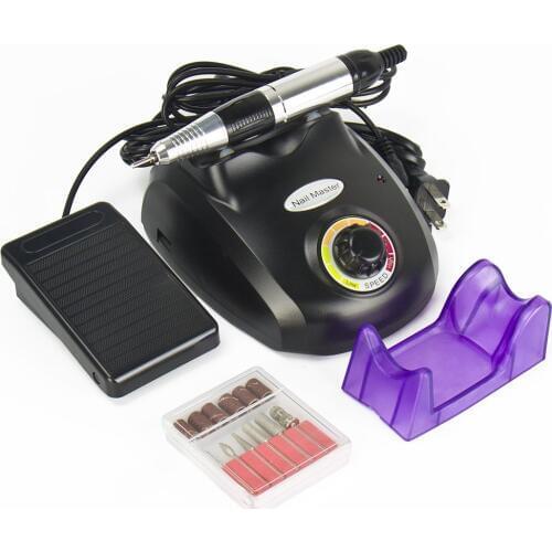 Ship from Russia) 30000 RPM Nail Drill Polishing Manicure Machine Sander Drills Accessory Pedicure Kit