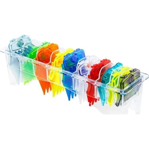 10pcs Electric Clippers Magnet Caliper Limit Comb Oil Head Clipper Combs Tool 667D