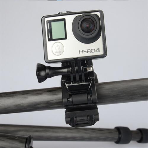 Jaws Flex Clamp Mount For GoPro Hero 7 6 5 4 3+ Xiaomi Yi 4K Plus SJCAM SJ4000 EKEN H9 SONY Sport Camera Accessories fixture