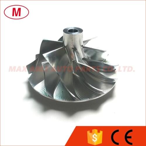 KP35 29.45/41.00mm 6+6 blades Forward Turbo Billet Compressor wheel/Aluminum 2618/Milling compressor wheel for Turbocharger