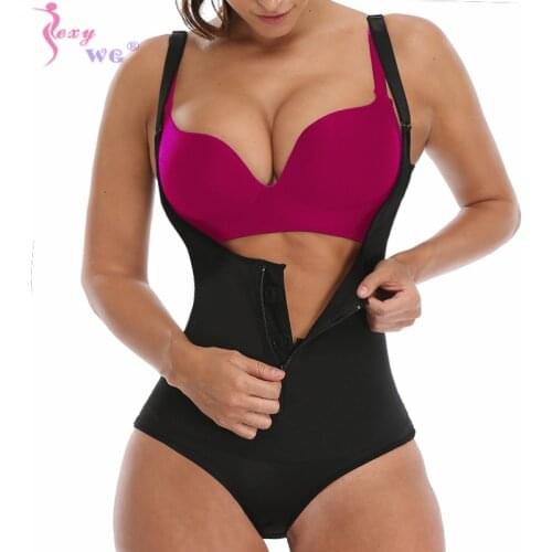SEXYWG Bodysuit Shapewear Full Body Shaper Weight Loss Slimming Seamless V Neck Underwear Invisible Shapewear Sexy Body Suit