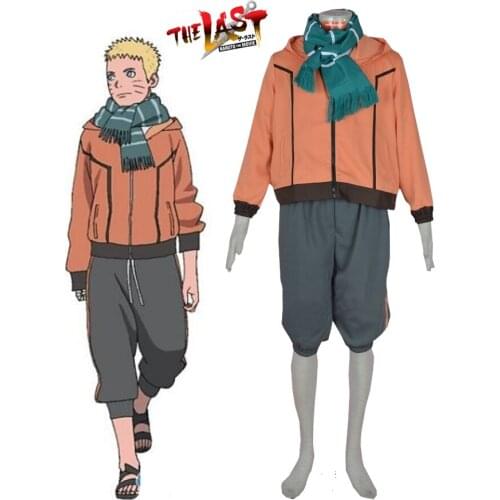 The movie The last-Uzumaki Narut Father Cosplay Costume Custom Made