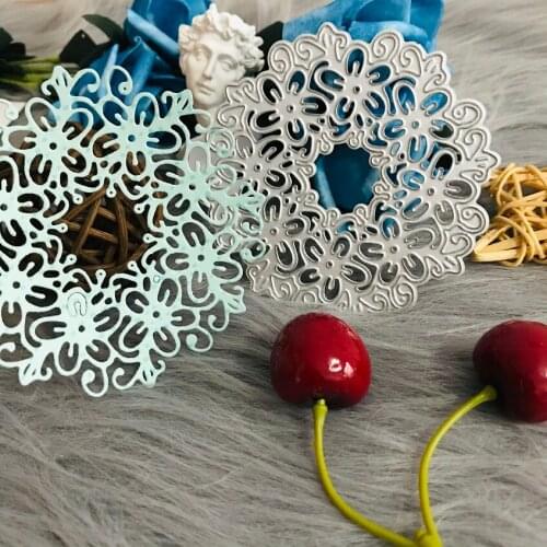 Circle Flower lace Round Metal Cutting Dies Stencils For DIY Scrapbook Paper Card Decorative Craft Embossing Die Cuts