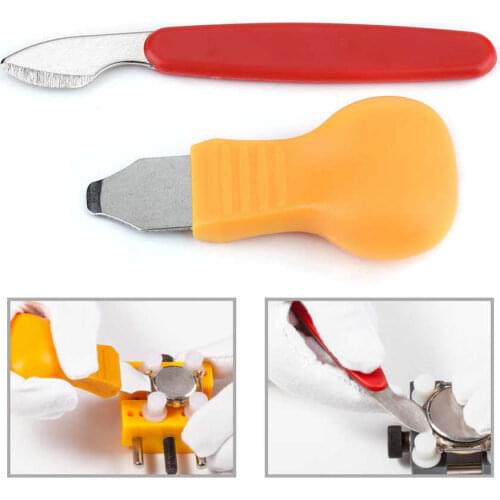 Professional watch tools 2pc Watch Case Opener Knife Watchmaker Jewelry Repair Pry Open Dial Tools watch opener for Watchmaker
