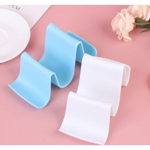 Plastic Kitchen Wave Shape Pot Pan Cover Lid Shell Stand Holder Racks Ladle Spoon Storage Rack Cooking Tools