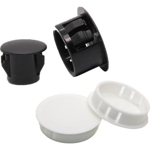Plastic Hole Plug Cover Hole Nylon Plugs Dust Caps Flat Head Reserved Hole Plugging Panel Kongsai Use For Table Box Extra Hole