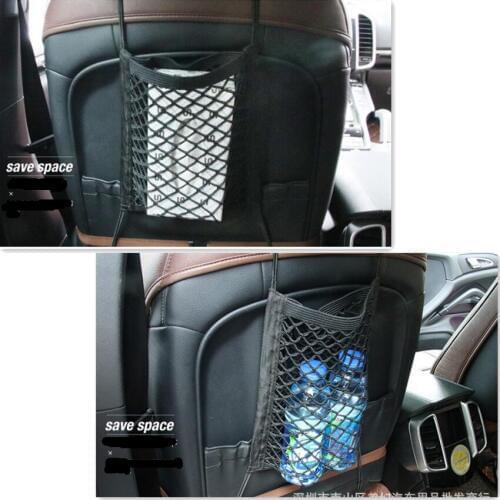 Car Seat Storage Elastic Mesh Net Bag for toyota opel citroen bmw e36 focus mk2 golf mk4 hyundia santa fe saab bmw 4 series