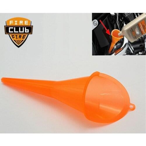 Neck Funnel Oil Plastic Dropper Car Refueling Filler Motorcycle For Harley Sportster 883 1200 Touring Dyna V-Rod Softail