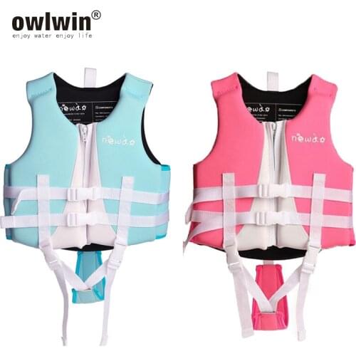 Life jacket baby boy girl life vest Diving swimming buoyancy suit 2MM polybutadiene rubber EPE foam Floating material