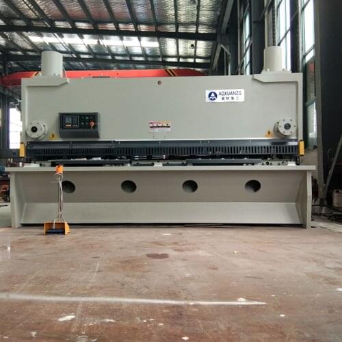High Precision E21S System Hydraulic Shearing Cutting Machine, Automatic Cutter Guillotine for Stainless Steel Plate Shear Formi