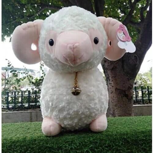 Free shipping 35cm Soft Cotton Stuffed Plush Toy Doll Animals Sheep doll For baby children chrimast new year gift