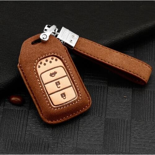Flip fur car key case for Honda Civic HR-V CRV agreement odyssey Accord EX EXL Crz Pilot Ridgeline CXV VEZEL CITY JAZZ Crider