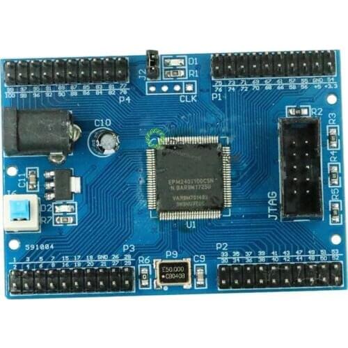 MAX II EPM240 CPLD Breadboard Experiment Board Mockup Sample