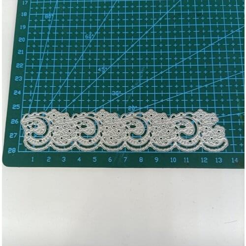 Metal Cutting Dies Sea Wave Border DIY Stencils Scrapbooking Photo Album Embossing Paper Card Making Decor 2021 Punch Template