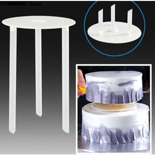Multi-layer Cake Piling Bracket Support Frame Practical Cake Stands DIY Dessert Making Decor Tools Kitchen Accessories S/L Sizes