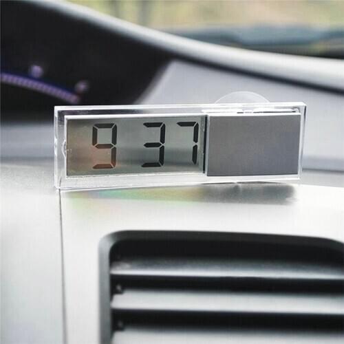 New Durable High Quality Electronic Clock Suction Cup Digital LCD Display Accurate Fashion Cool Portable For Home and Car#296063