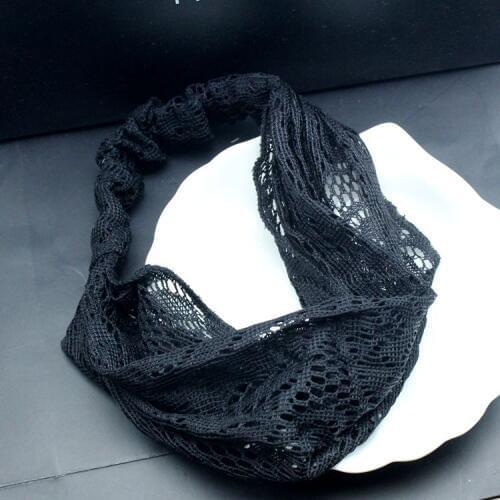 Factory Direct Sale Vintage Lace Wide Headband Many Colors Hair Folder Lady Bride Hairwear Hair Band hair Styling Hair Accessory