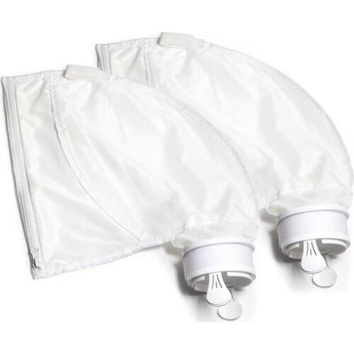 2Pcs Compatible Zipper Replacement Bags for Polaris 280 & 480, Heavy Duty Pool Vacuum Cleaner/Filter Parts