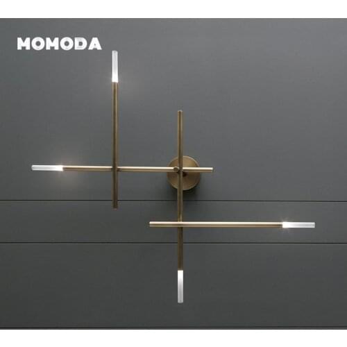 Modern LED Wall Lamps Creative Gold Glass Wall Sconce Home Decoration Bedroom Living Room Corridor Indoor Lighting Fixture