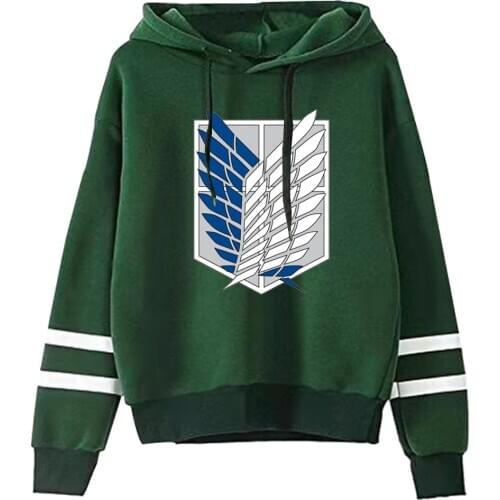 Attack on Titan Logo Sweatshirt Warm Pullover Coat Hoodie