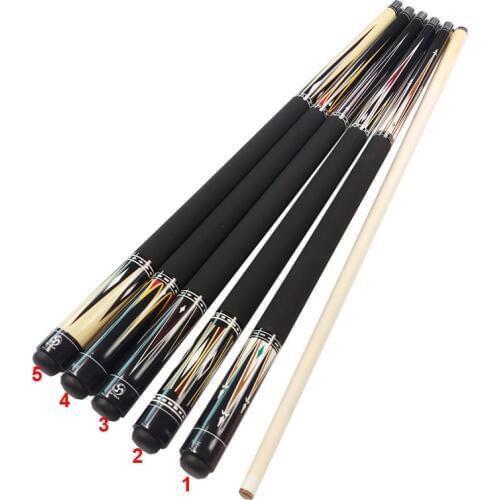 Xmlivet New Maple Wood 13mm Billiards Pool Cue Stick QN series 1/2 center Split Nine-Ball Arm Cue Billiard Accessories China
