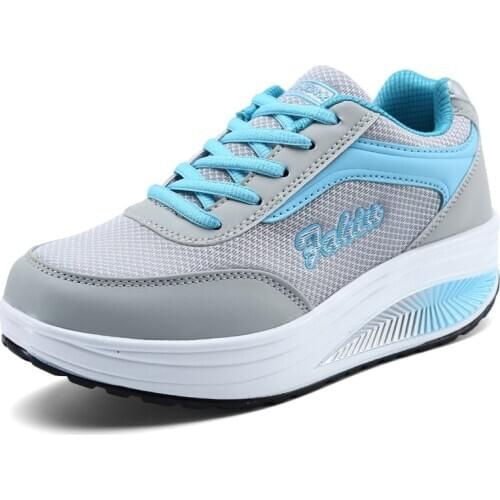 Women Casual Shoes Fashion Womens Shoes Platform Flats Lady Beauty Fitness Shoe New Trendy Health Wedges Sneakers Plus Size