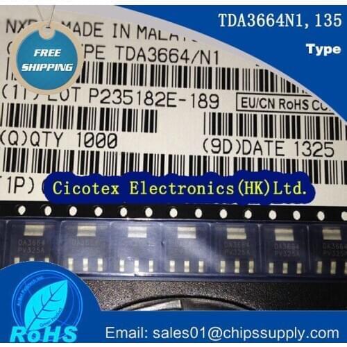 10pcs/lot TDA3664N1,135 SOT-223 IC REG LINEAR 5V 100MA SOT223