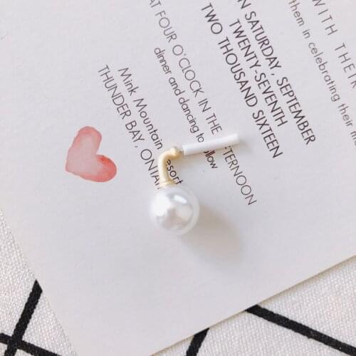 2pieces/lot Alloy pearl earrings Jewelry Accessories pendant Earring Accessories