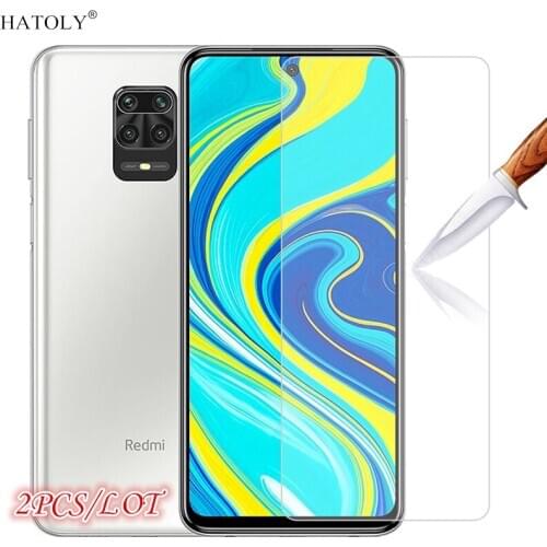 2Pcs Glass on Redmi Note 9 Pro Tempered Glass For Xiaomi Redmi Note 9 Pro Screen Protector Protective Glass For Redmi Note 9 Pro