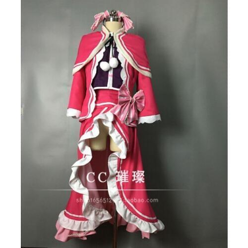 2016 Re Zero kara Hajimeru Isekai Seikatsu Beatrice Uniforms Cosplay Costume Beatrice Cosplay Dress