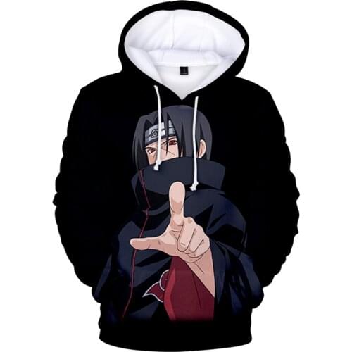 3D Anime Clothes Akatsuki Cosplay Clothes Boy/Girls Hoodies Sasuke/Kakashi Sweatshirt Uchiha Sasuke Mens Sweatshirt Kids Hoodie