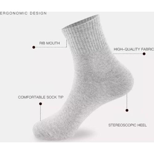 6Pcs/3Pair Women Unisex Socks Couple Mesh Ankle Socks Woman Male Short White Gray Black Chaussette Sokken Spring Summer Fall