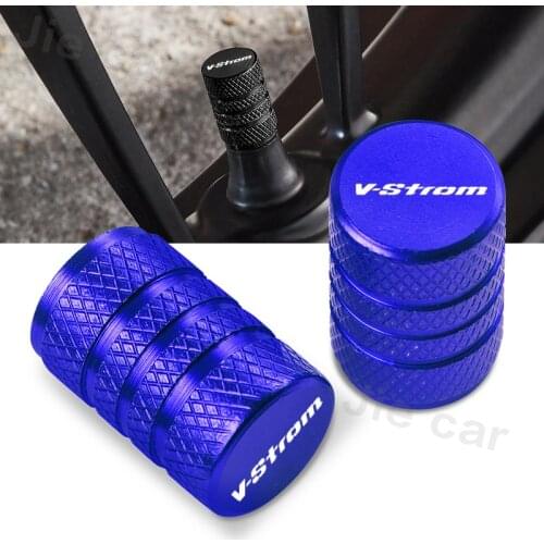 Motorcycle Tire Valve Air Port Stem Cover Cap Plug Accessories For SUZUKI VSTROM DL250 DL650 V-Strom DL1000 DL 650/XT 1000/XT